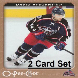 David Vyborny - Columbus Blue Jackets NHL Hockey Card Collection